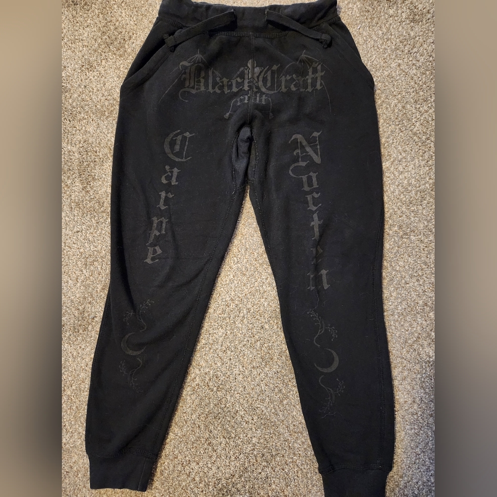 Blackcraft Cult Carpe Noctem Sweatpants, Small